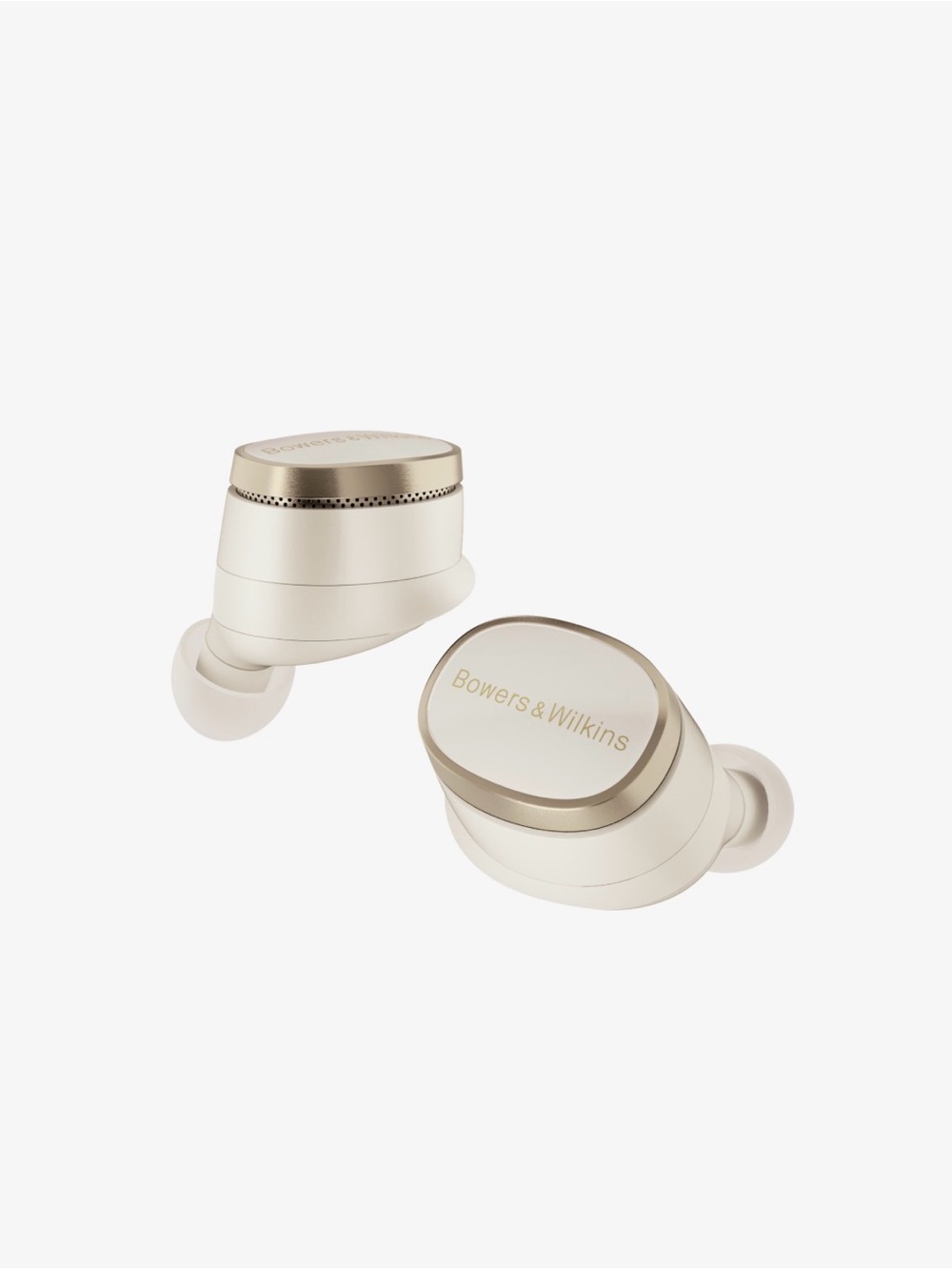 Bowers & Wilkins Pi8 In-Ear Wireless Ear Buds White noise cancelling headphones